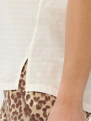 Sweaty Betty White Ultimate Train Perforated Tank Top - Image 5 of 6