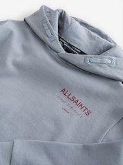 Blau - smALLSAINTS Underground Oversized Pull-Over Hoodie - Bild 4 von 6