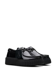 Clarks Black Patent Torhill Bee Shoes - Image 4 of 7