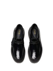Clarks Black Patent Torhill Bee Shoes - Image 5 of 7