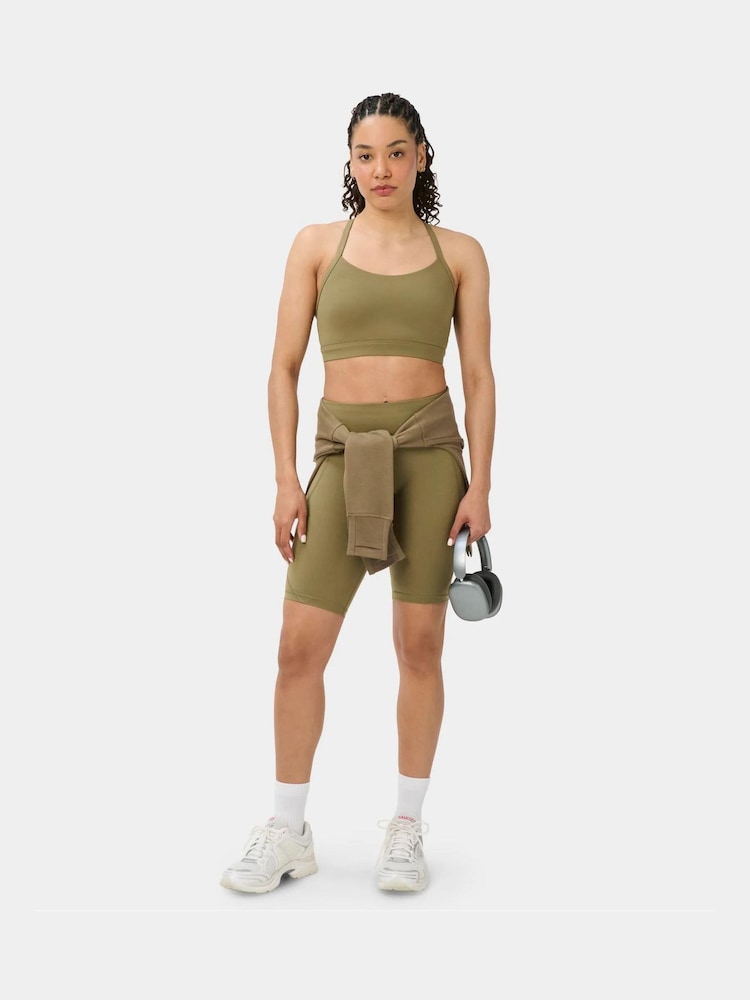Sweaty Betty Green Empower Sports Bra - Image 1 of 6 Sweaty Betty Green Empower Sports Bra - Image 1 of 6