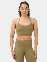 Sweaty Betty Green Empower Sports Bra - Image 2 of 6