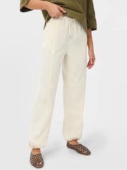 Sweaty Betty White Quinn Summer Cuffed Long Trousers - Image 1 of 6