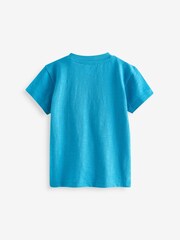Multi 100% Cotton Short Sleeve T-Shirts 8 Pack (3mths-7yrs) - Image 3 of 11