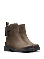 Gris - Botas de cuero Orinoco 2 Bay de Clarks - Imagen 4 de 7