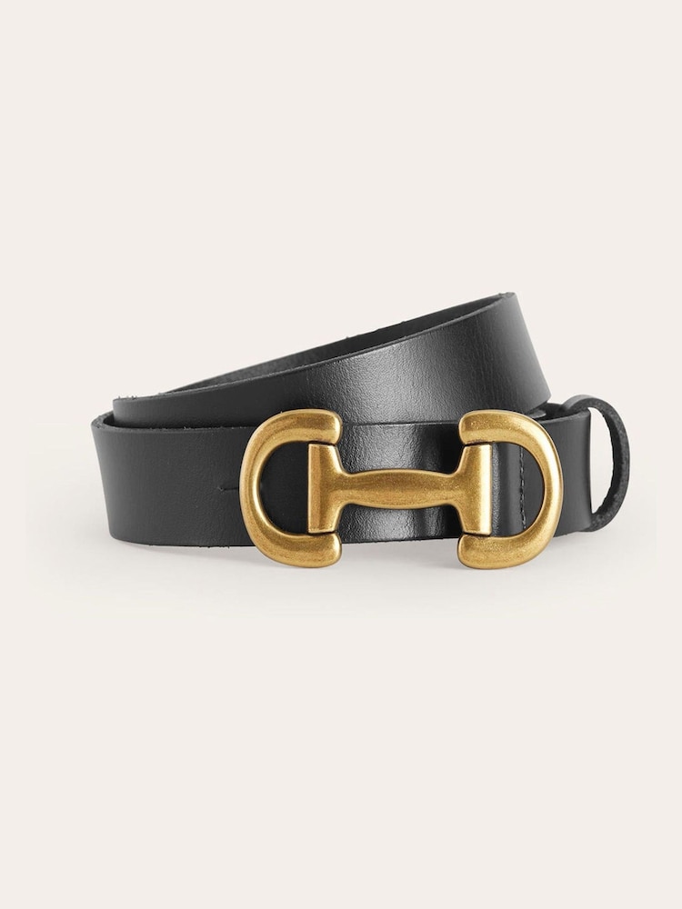 črna - Boden Snaffle-Trim Usnjeni pasovi - Slika 1 iz 3