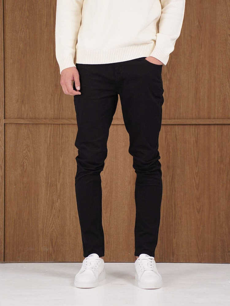 CAPO Black Capo Slim Fit Denim Jeans - Image 4 of 4