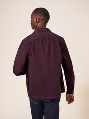 White Stuff Purple Everade Shacket - Image 2 of 6
