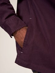 White Stuff Purple Everade Shacket - Image 4 of 6
