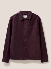 White Stuff Purple Everade Shacket - Image 5 of 6