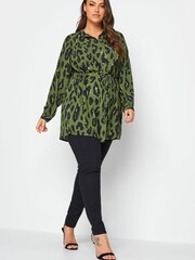 Yours Curve Green Utility Tunic - Image 1 of 4