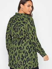 Yours Curve Green Utility Tunic - Image 2 of 4