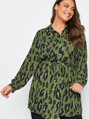Yours Curve Green Utility Tunic - Image 3 of 4