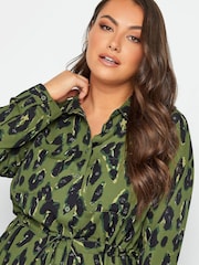 Yours Curve Green Utility Tunic - Image 4 of 4
