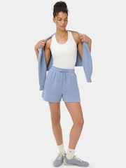 Sweaty Betty Blue Wash Cloud Weight High-Waisted Shorts - Image 2 of 5
