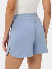 Sweaty Betty Blue Wash Cloud Weight High-Waisted Shorts - Image 4 of 5