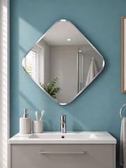Showerdrape Harrow Squircle Bevelled Edge Mirror 45x45cm - 5的图像2｝