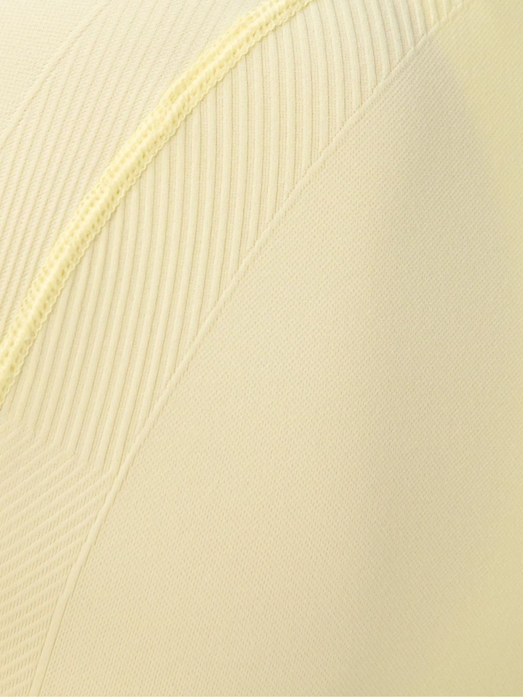 Sweaty Betty Yellow Athlete Seamless Workout T-Shirt - Image 6 of 6