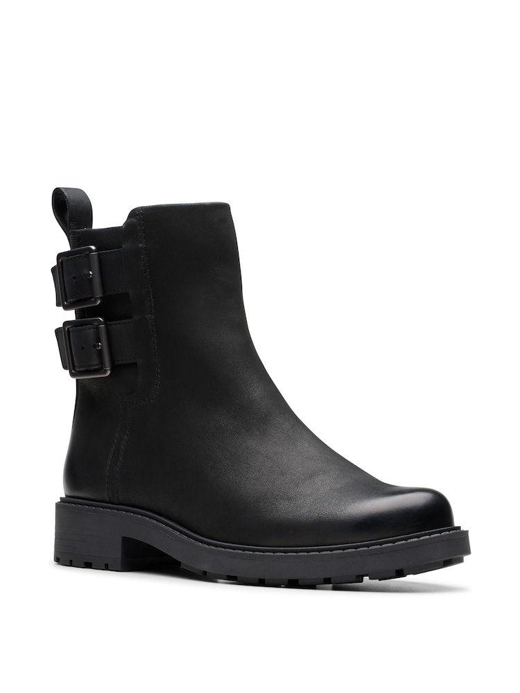 Clarks Black Leather Orinoco 2 Bay Boots - Image 2 of 7