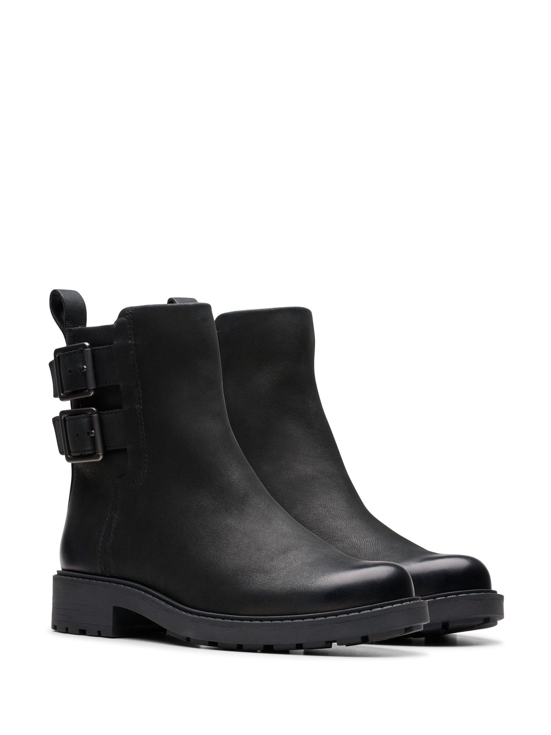 Buy Clarks Black Leather Orinoco 2 Bay Boots from the Next UK online shop
