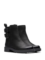 Clarks Black Leather Orinoco 2 Bay Boots - Image 5 of 7