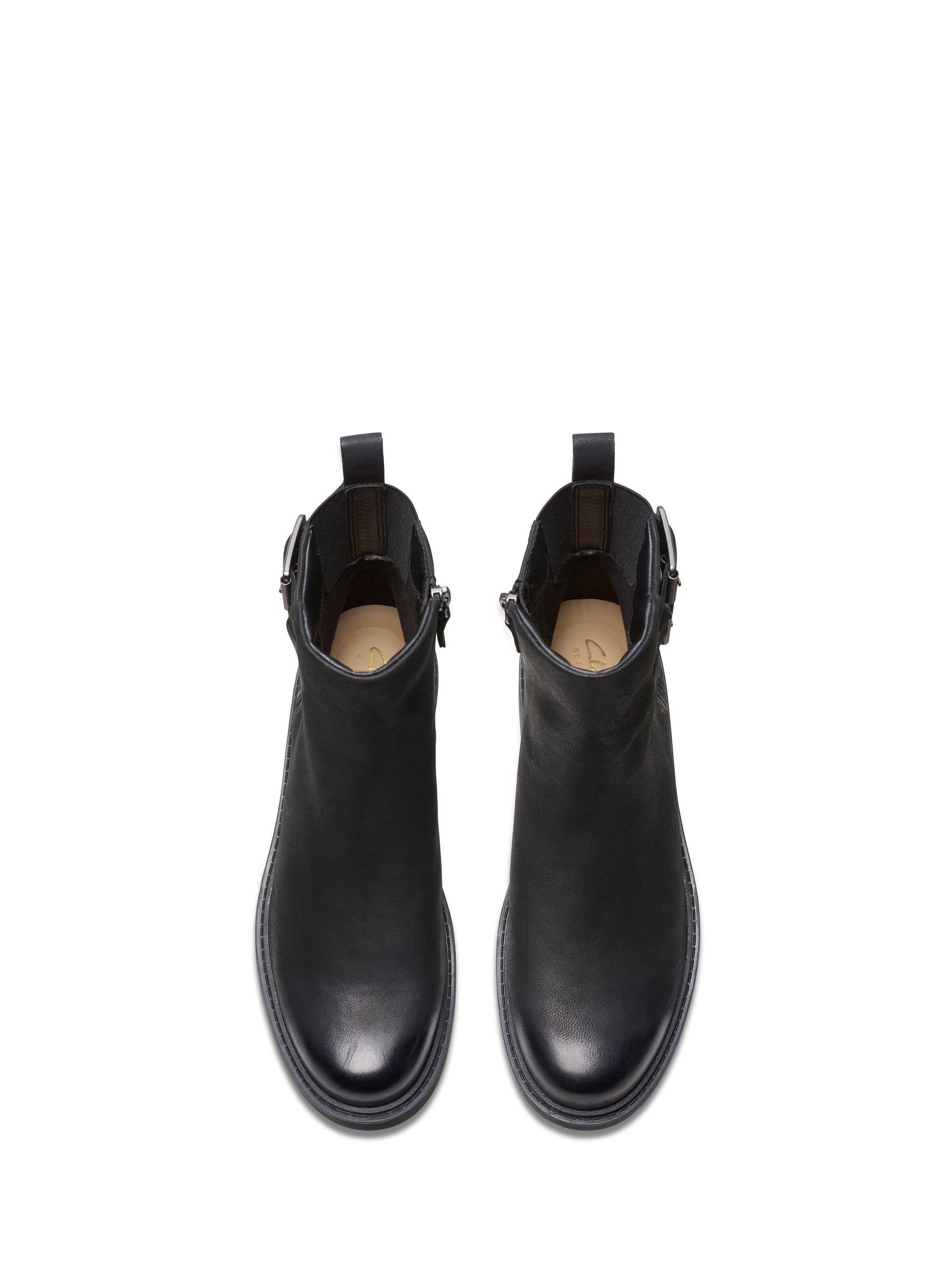 Buy Clarks Black Leather Orinoco 2 Bay Boots from the Next UK online shop
