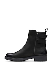 Clarks Black Leather Orinoco 2 Bay Boots - Image 7 of 7