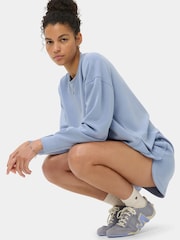 Sweaty Betty Blue Sand Wash CloudWeight Sweatshirt - Image 4 of 5