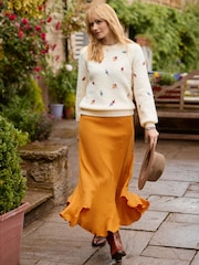 Joe Browns Ditsy Floral Embroidered Jumper - Εικόνα 7 από 7