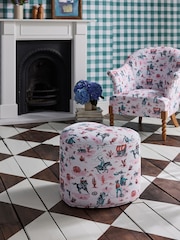 Cath Kidston Cowgirl Pink Locket Heart Shaped Stool - Image 2 of 6