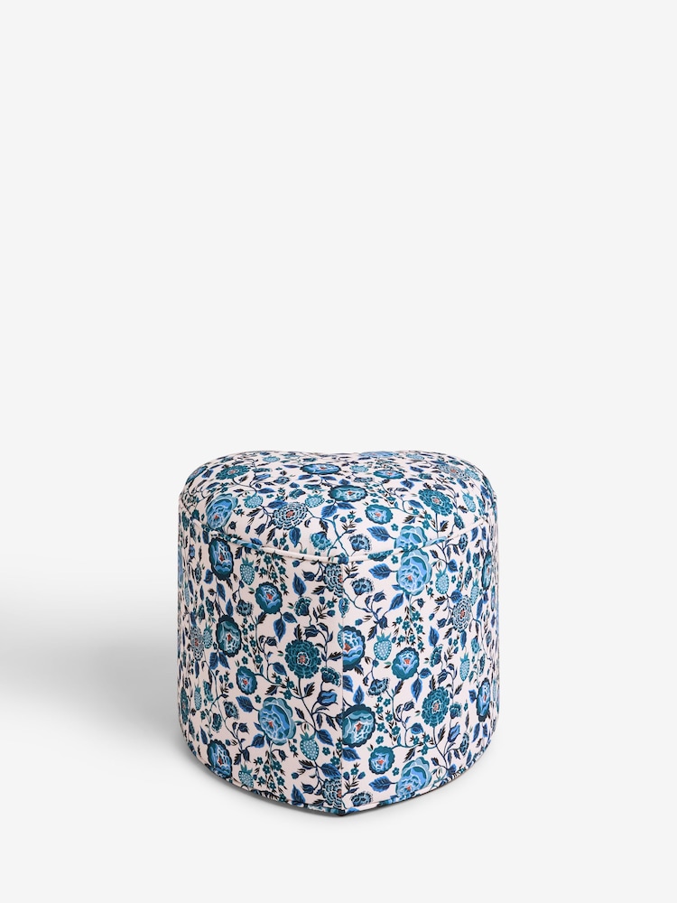 Cath Kidston Strawberry Garden Blue Locket Heart Shaped Stool - Image 5 of 5 Cath Kidston Strawberry Garden Blue Locket Heart Shaped Stool - Image 5 of 5