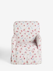Cath Kidston Rose and Bows Cream Chair Thrilled Small 2 Seater Sofa - Image 4 of 9