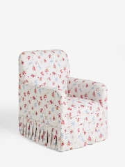 Cath Kidston Rose and Bows Cream Chair Thrilled Small 2 Seater Sofa - Image 5 of 9