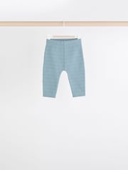 Grey/Blue Baby Top and Leggings 6 Piece Set - Image 6 of 13