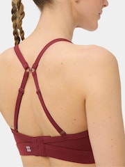 Sweaty Betty Red Empower Sports Bra - Image 5 of 6