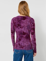 Joe Browns Butterfly Scripture Mesh Wrap Top - Bild 3 von 5