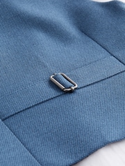 Blau - Baker by Ted Baker Set mit Weste, Hemd und Hose - Image 11 of 11
