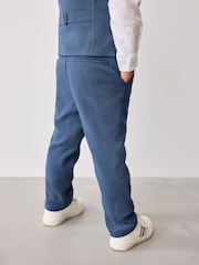 Blau - Baker by Ted Baker Set mit Weste, Hemd und Hose - Image 5 of 11