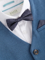 Blau - Baker by Ted Baker Set mit Weste, Hemd und Hose - Image 9 of 11