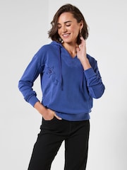 Joe Browns Blue Lottie Hooded Sweatshirt - Image 1 of 6
