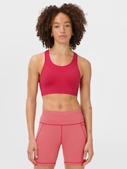 Sweaty Betty Red Stamina Seamless Sports Bra - Image 4 of 4