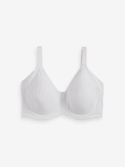 Black/White F-K Cup Under Arm Smoothing Non Pad Wired Minimising Ultimate Comfort Bras 2 Pack - Image 10 of 12