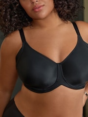 Black/White F-K Cup Under Arm Smoothing Non Pad Wired Minimising Ultimate Comfort Bras 2 Pack - Image 8 of 12