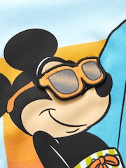 Blue Mickey Short Sleeve T-Shirt (3mths-8yrs) - Image 6 of 8