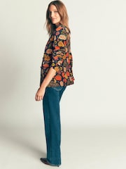 Boden Red Stamford Velvet Blazer - Image 3 of 6