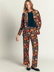Boden Red Stamford Velvet Blazer - Image 5 of 6