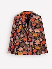 Boden Red Stamford Velvet Blazer - Image 6 of 6