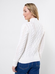 Joe Browns Cosy Cable Knit Alto Neck Jumper - Imagen 4 de 5