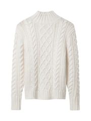 Joe Browns Cosy Cable Knit Alto Neck Jumper - Imagen 5 de 5