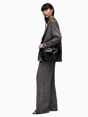 AllSaints Grey Elle Trousers - Image 4 of 8